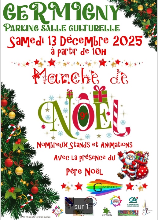 Marché de Noël 13 décembre 2025