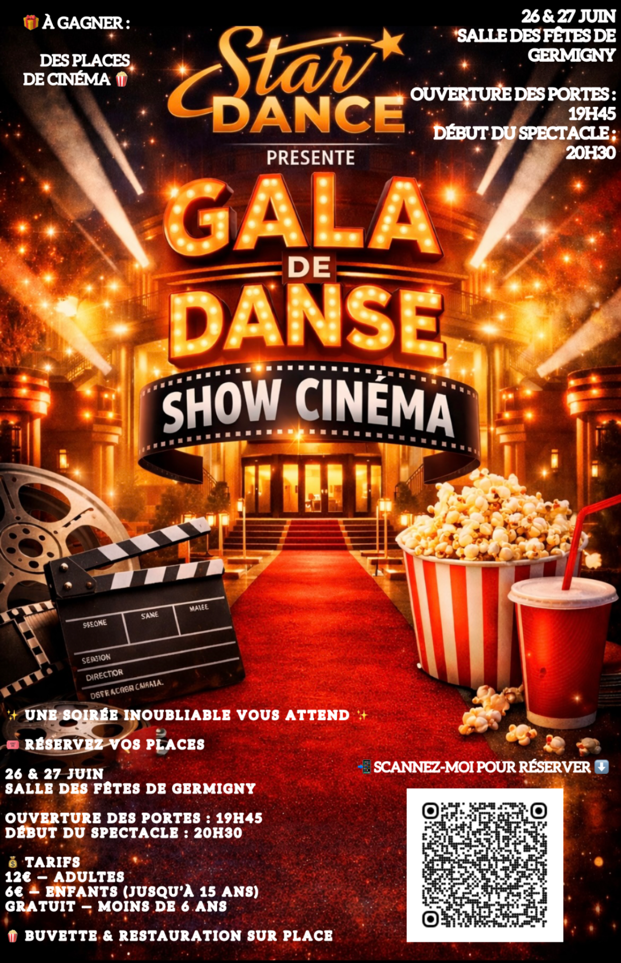 SHOW CINEMA 26&27 JUIN